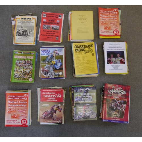 70 - 1980's and 90's Speedway and grasstrack programmes