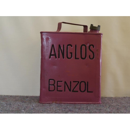 704 - 2 Gallon fuel can- Anglos Benzol