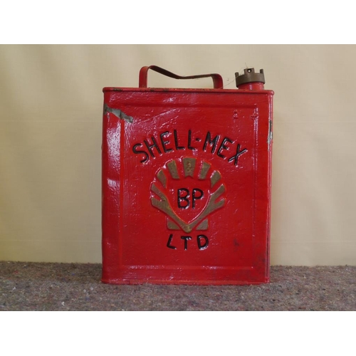 706 - 2 Gallon fuel can- Shell-mex BP Ltd