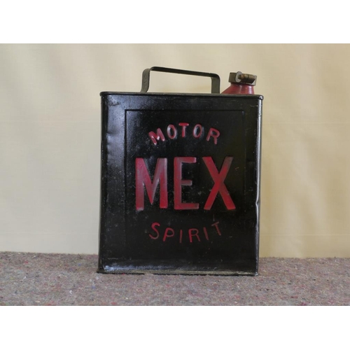 713 - 2 Gallon fuel can- Motor Mex spirit