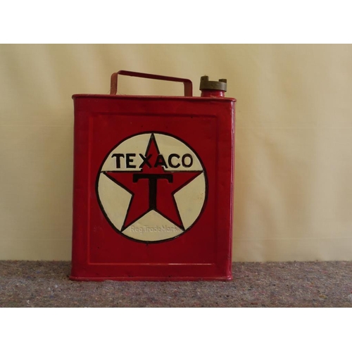 735 - 2 Gallon fuel can- Texaco