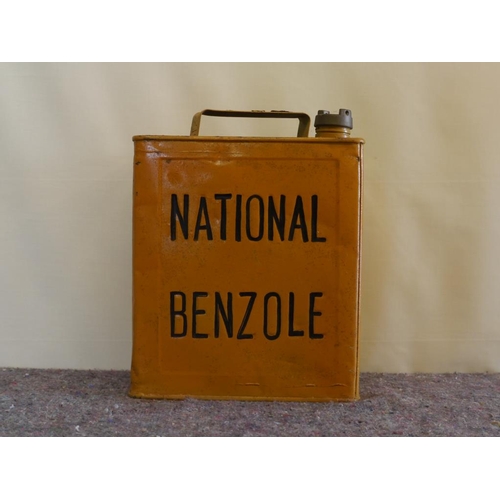 746 - 2 Gallon fuel can- National Benzole