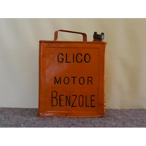 747 - 2 Gallon fuel can- Glico motor benzole