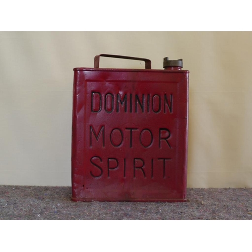751 - 2 Gallon fuel can- Dominion motor spirit