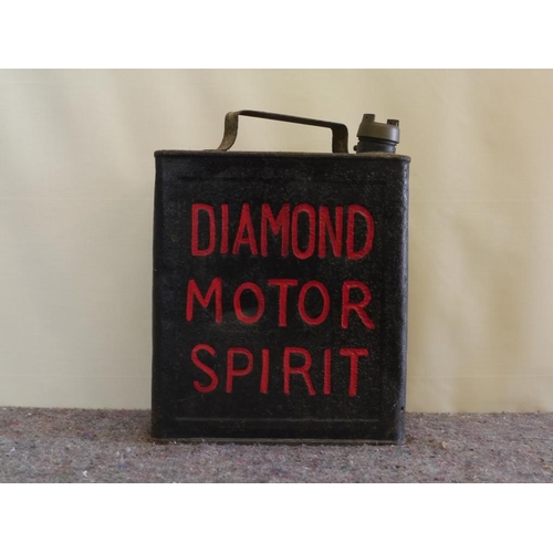 753 - 2 Gallon fuel can- Diamond motor spirit