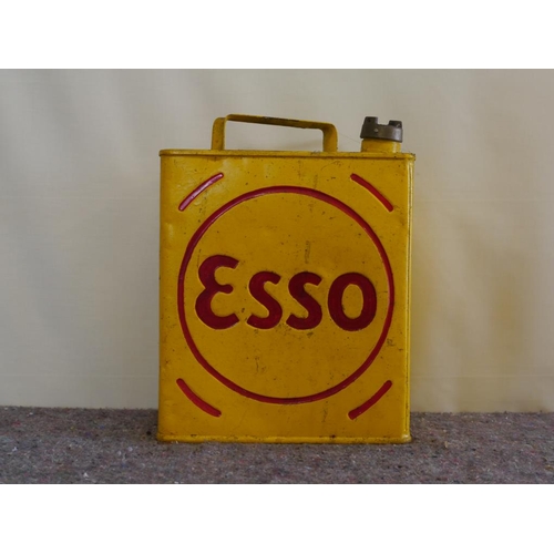 754 - 2 Gallon fuel can- Esso