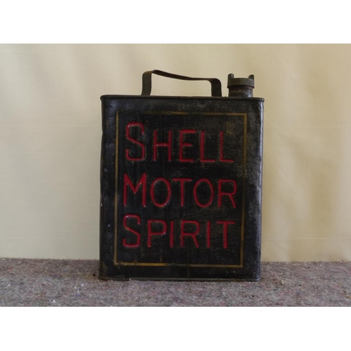 755 - 2 Gallon fuel can- Shell motor spirit