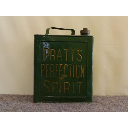 768 - 2 Gallon fuel can- Pratt's perfection spirit