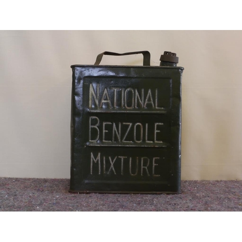 773 - 2 Gallon fuel can- National Benzole mixture