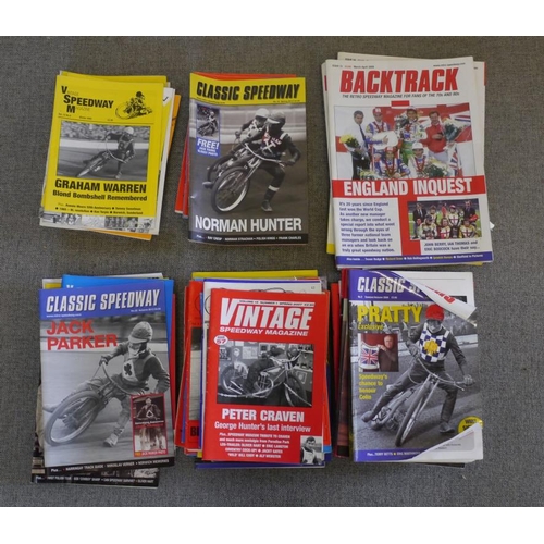 78 - Box of speedway magazines