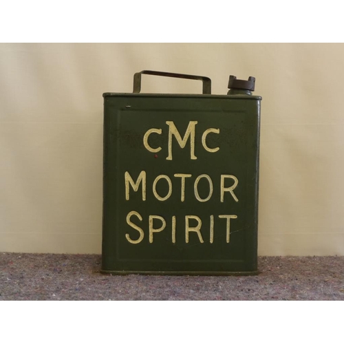 780 - 2 Gallon fuel can- CMC motor spirit