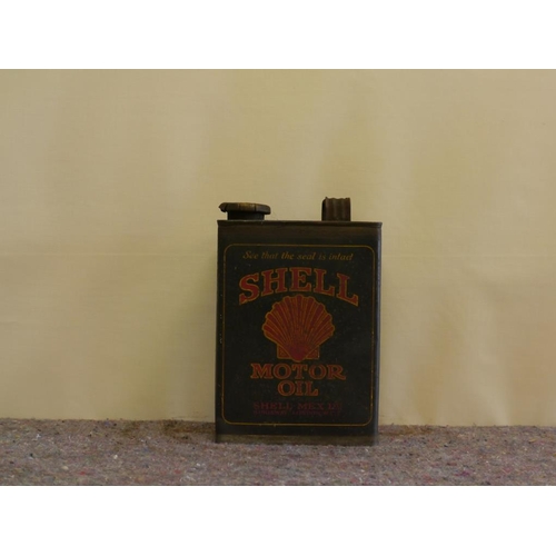 798 - Shell motor oil can