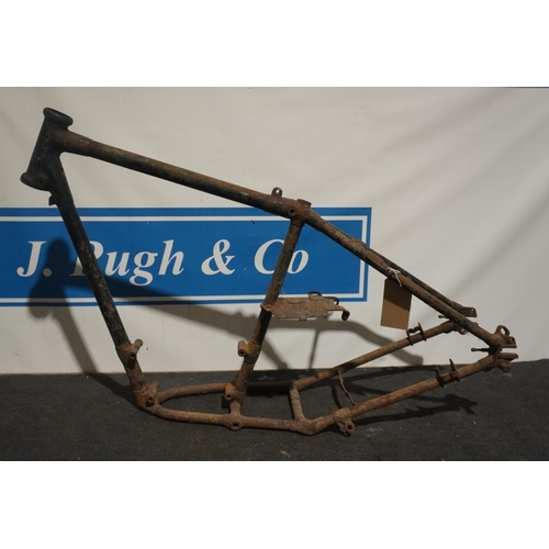 171 - Velocette MAC MOV or MDD rigid frame. Frame no. MD7015