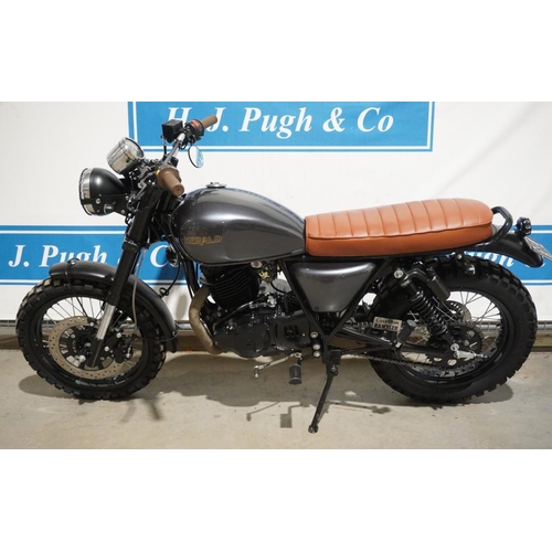 635 - Herald Motor Company Motorcycle. 2016. Classic 250. Only 5000 miles, very good tidy bike, ready to r... 