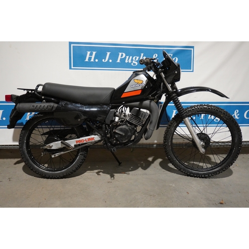 744 - Honda DX50 motorcycle. Frame No- AD04-5005263. Engine No- ADO1-E5105249. No Docs