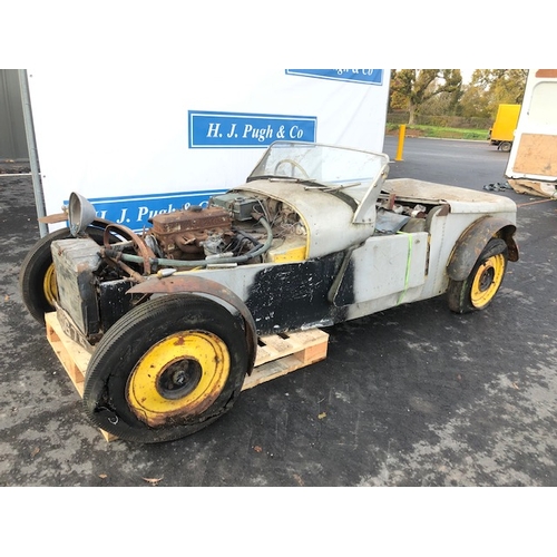 627A - Frazer Nash 4 seater 329 Cabriolet 1937
The tubular chassis is original, the suspension, steering an... 