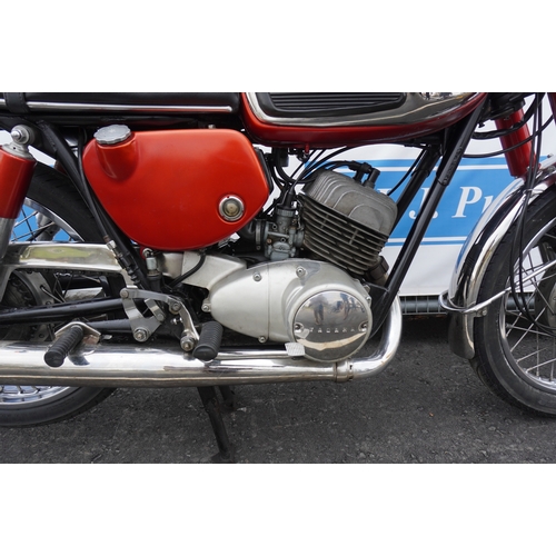 745 - Yamaha YD55 250cc motorcycle. 1967. 2 Stroke twin. Runs and drives. Reg. LAE 528E