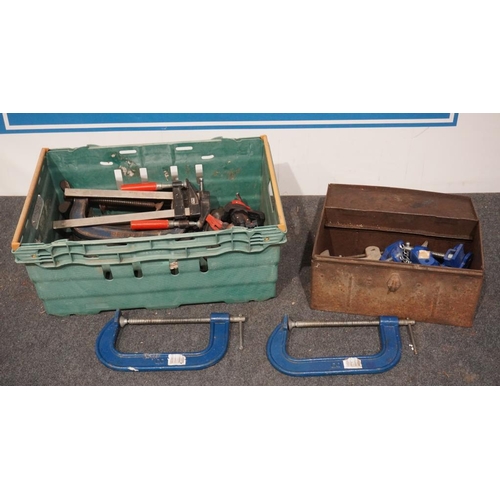 689 - Box of G clamps