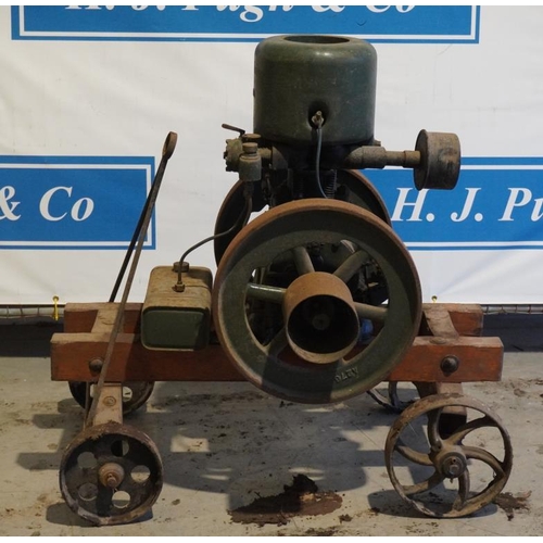 151 - Lister A type 2 1/2HP stationary engine . No.53910