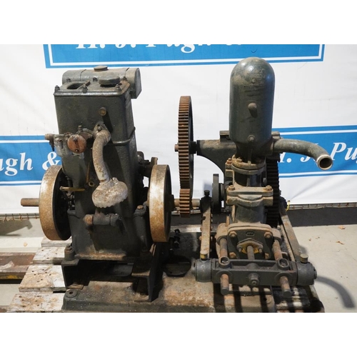 171 - Bamford 2HP engine and pump No.12621