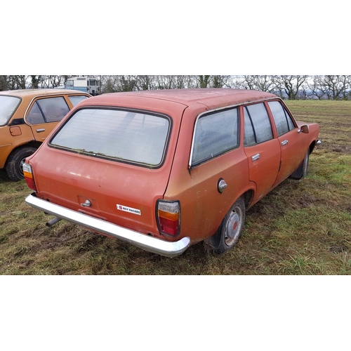 220 - Talbot Avenger estate, Portuguese left hand drive import. Very solid, ran and drove recently. Reg. D... 