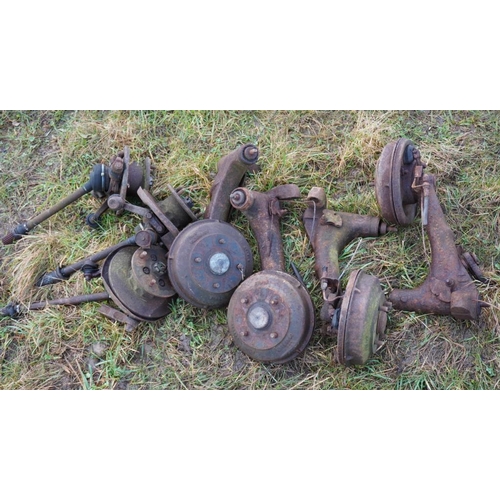 65 - Morris 1100 swing arms and hubs