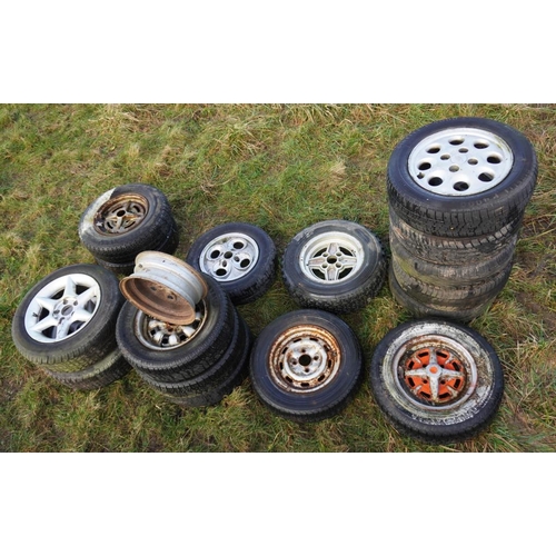 94 - Ford wheels and tyres