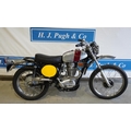 BSA B50 motorcycle. 1971. 499cc. Complete overhaul. Forks, new front ...