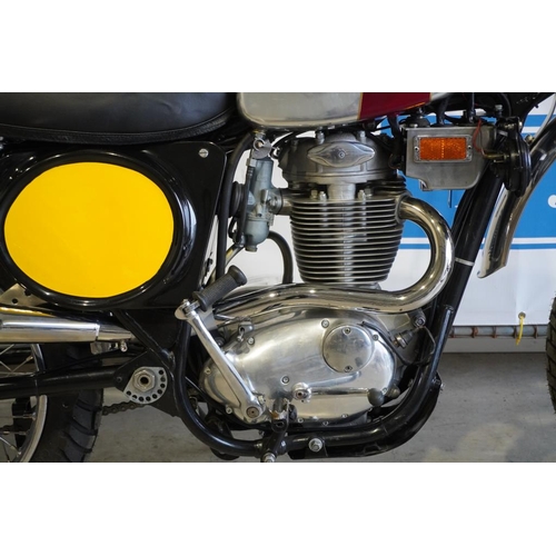 BSA B50 motorcycle. 1971. 499cc. Complete overhaul. Forks, new front ...