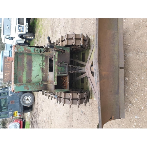 1548 - Aveling Barford calf dozer. 1951. Dorman IAB petrol engine, original. Quite good condition for age. ... 