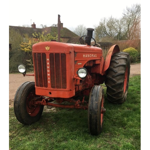 1582 - Hanomag RS45 tractor. 1960. Nice tidy tractor. From a local collection.