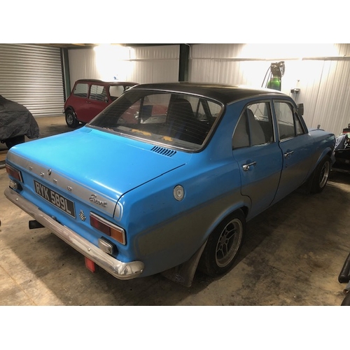 260 - Ford Mk1 Escort 1300GT 1973. Fitted with 2L Cosworth engine on twin 48 Webers, tran X gearbox, LSD d... 