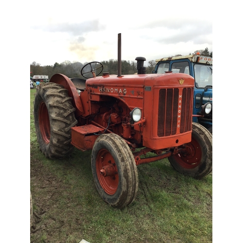 1582 - Hanomag RS45 tractor. 1960. Nice tidy tractor. From a local collection.