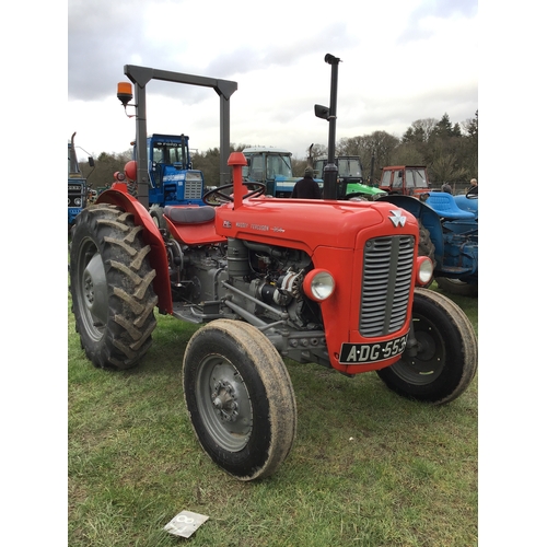 1587 - Massey Ferguson 35X tractor. 1964. Purchased in 2008. Refurbished 2009/10. Reconditioned engine etc,... 