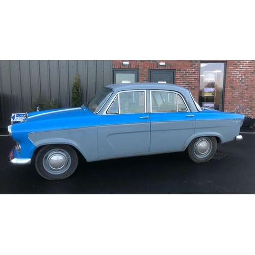 353 - Standard Vanguard 4dr saloon car. 1959. 2088cc Runs and drives well. Grey leather interior. Vin no. ... 