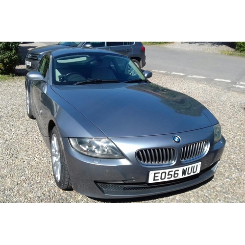 362 - BMW Z4 Coupe. SISE Model. 2006 in gun metal metallic. 89,000 Miles. 6spd manual. New tyres, very tid... 