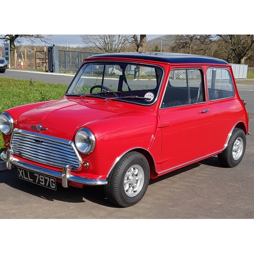 363 - Mini Cooper MkII car. 1968. Fully restored. Runs and drives. Mint condition. Chassis No- KA2S6115644... 