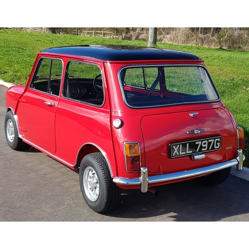 363 - Mini Cooper MkII car. 1968. Fully restored. Runs and drives. Mint condition. Chassis No- KA2S6115644... 