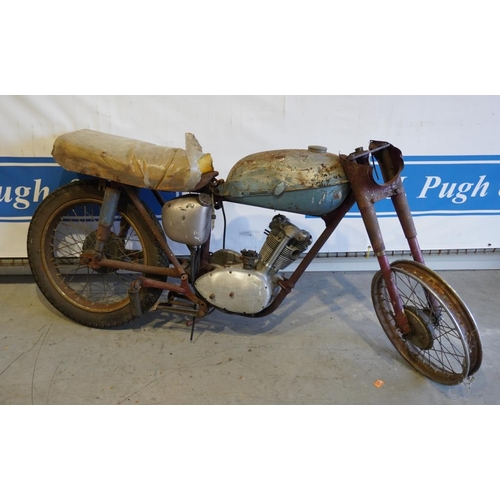 370 - Triumph Tiger cup Project. Engine NO- J20C50436. Owner says £750 has been spent on engine rebuild. N... 
