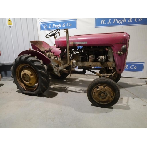 101 - Massey Ferguson 821 French Tractor, good genuine project with Peugeot engine. Runner. 4 Stroke petro... 