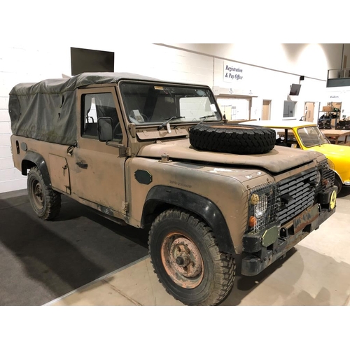 109 - Land Rover 110 4x4. Built in 1989 by Land Rover and sent to Singapore armed forces. 24 Volt electric... 