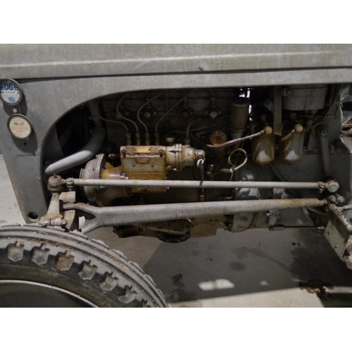 133 - Ferguson T20 Diesel Tractor. 1954. Starts and Runs. Used regularly in local ploughing matches. REG S... 