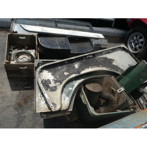 33 - Land Rover series 3 spares & panels,  88
