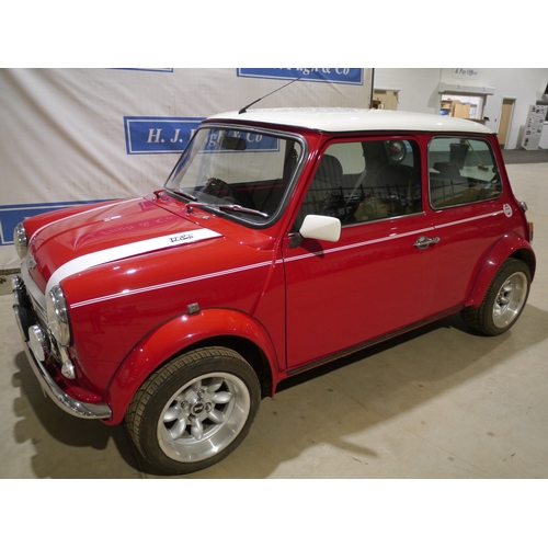 141 - Mini Cooper Sport car. 3dr. 1998. Stage 2 1275cc
Signed John Cooper. 4 Speed close ratio gearbox. Ge... 