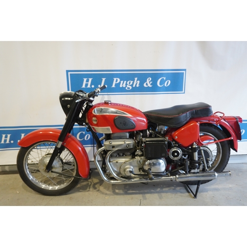 385 - Ariel Square Four motorcycle. 1959. 1000cc. Restored over 20 years ago. Dry stored and well maintain... 