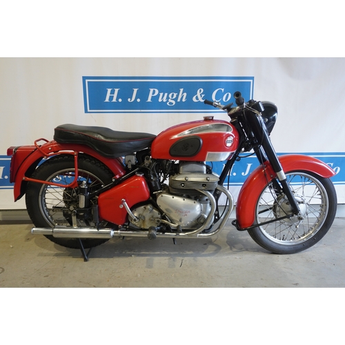 385 - Ariel Square Four motorcycle. 1959. 1000cc. Restored over 20 years ago. Dry stored and well maintain... 