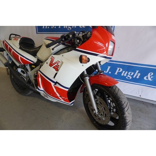 387 - Yamaha RD500LC 47X model motorcycle. 1986. 500cc. This is a pre production bike No-47X/000098. Start... 