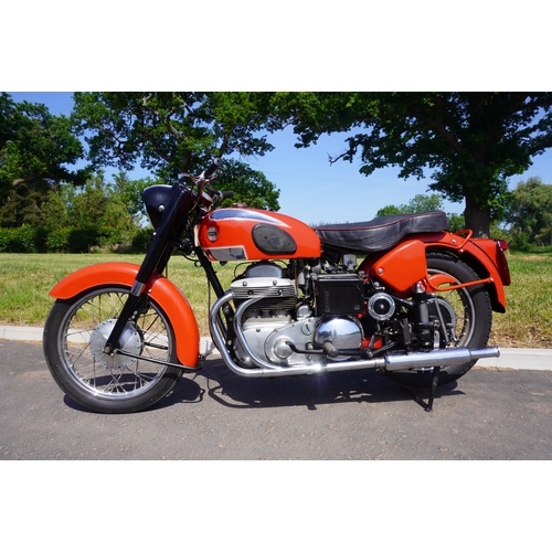 385 - Ariel Square Four motorcycle. 1959. 1000cc. Restored over 20 years ago. Dry stored and well maintain... 