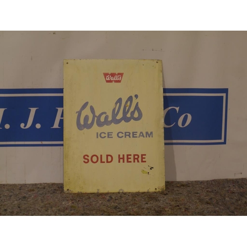 472 - Walls ice cream tin sign 24x18