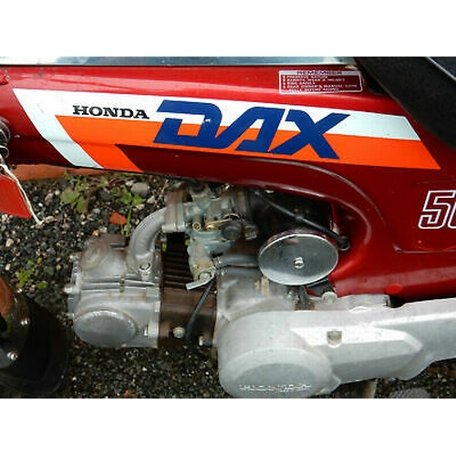 391 - Honda DAX  ST50-J. 49cc. First Registered 18.04.1989 Frame Number: AB232001877 Engine Number: AB22E1... 